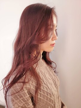 ブロック ジャポン(bloc japon) モーヴピンクで魅せる大人可愛いローレイヤー