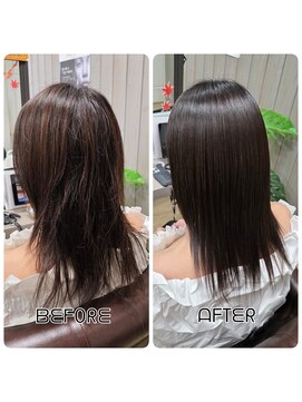 ブルーフィン シセロ(Blue Fin cicero) 髪質改善ストレート/縮毛矯正/くせ毛/大人女性/白髪/40代50代