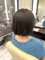 アイシー ヘアーメイク(ic hair make) オリーブブルーミニボブ