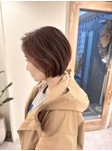 ショートボブ×ハイライト　HIKARI