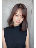 ふんわり質感透明感艶感髪質改善しなやか冬カラー