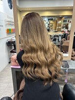 ラピス 横浜(Lapis)&nbsp;Hブラウンカラーシールエクステハイライトブリーチなしカラー