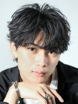 クロトヴィラ 天神大名(KUROT villa)&nbsp;黒髪フェザーショートコンマセンターパート