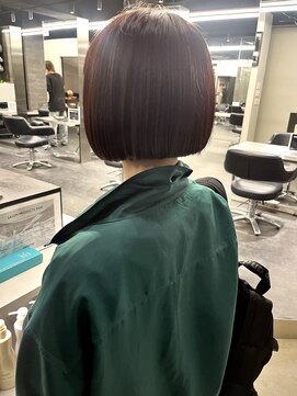 スノウ(SKNOW) クセが出にくいミニボブ【20代30代40代】髪質改善縮毛矯正