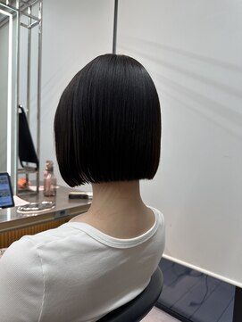 ロンドミラー 博多店(Lond Mirror) イメチェンヘアスタイルピンクベージュ前髪カタログ博多学割ボブ