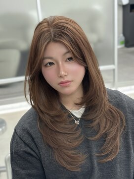 キティー サカエ(kiti SAKAE) 2wayバング 韓国前髪 シースルー レイヤーカット 顔周り