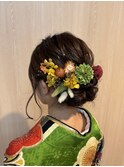 成人式アレンジ
