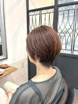 ヘアアンドメイク 心座(hair&make)&nbsp;大人女性の髪質改善ショート｜丸みショート