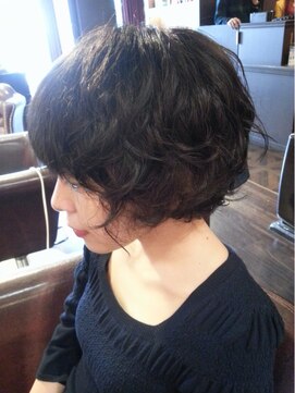 アンジュ 南海なんば駅前店(ange treatment & head spa) レトロパーマスタイル【ange treatment & head spa】