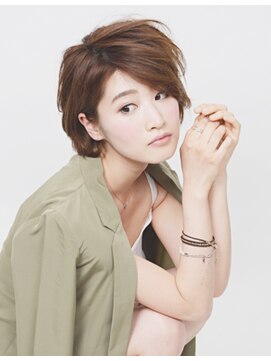 アース 西千葉店(HAIR&MAKE EARTH) クールフェミニンショート【EARTH西千葉店】
