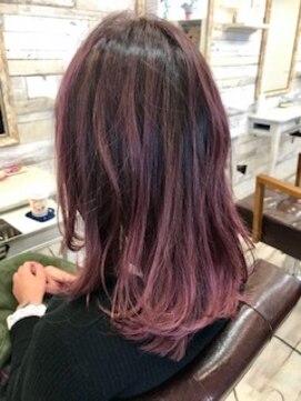 フゥカ 売市店(fuka) ベリーパープルピンク