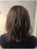ミディアムカール_インナーカラースパイラル