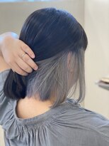 ヘアーサロン イルア 北越谷(hair salon I'LUNA)&nbsp;インナーカラー×シルバー