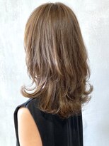 アルバム 新宿(ALBUM SHINJUKU)&nbsp;レイヤーミルクティー_セミウェットウェーブ_ba300963