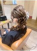 卒業式のスーパーロング編み下ろし