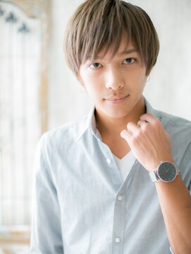 メンズヘア ビーセカンド 草加店(MENS HAIR B-2) ハイライトカラーでイメチェン！ミニウルフL