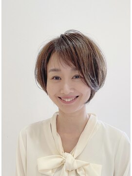 イマジナシオン(Imagination+) 【ショート専門イマジナシオン】お手入れ簡単耳かけショートボブ