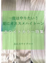 ネクスト(NEXT) 【憧れるホワイトヘア】シルキーベージュ/デザインカラー/池袋