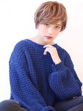 オーロ 宝塚店(ORO) 【大人可愛い20代30代40代丸みショートボブ小顔前下がりボブ】