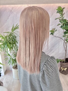 リシェイル(RICHAIR) 縮毛矯正毛にロイヤルミルクティーカラー