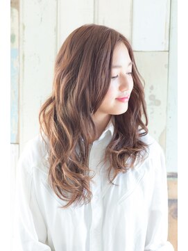 ステージ(STAGE) ペールベージュセクションカラーグラデーションカラー外ハネボブ