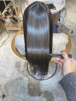 ロンド シャルム 吉祥寺(Lond charme)&nbsp;グレージュショコラアッシュ髪質改善縮毛矯正酸性ストレート0325