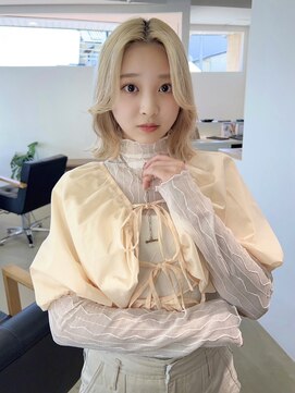 ヴィンスジオ 岐阜駅南(vince gio) 外ハネボブ / ハイトーン /ブリーチ