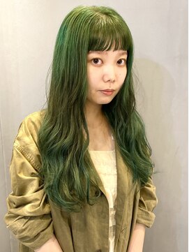 ラキ(laki) こっくりグリーンカラー