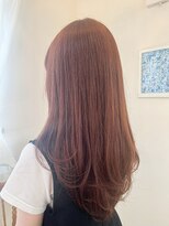 ヘアー ホスピタル ソアン(hair hospital soan)&nbsp;大人ピンクベージュ × ロングレイヤー