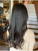 暗め透明感×ブルーブラック