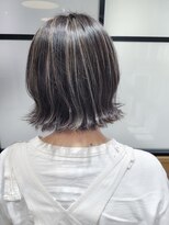 ベール(BALE) コントラストハイライト外ハネボブ【尾野恭平】