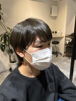 ベルバイリトル(belle by little)&nbsp;マッシュウルフ×ターコイズ