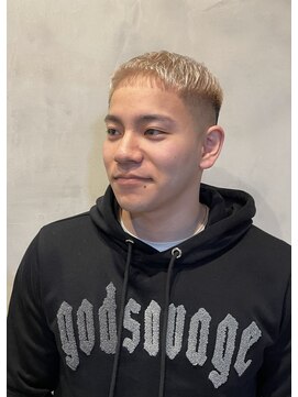 バーバーショップ フォーシーズン(BAR BER SHOP FOURSEASON) クロップスタイル グレーアッシュ