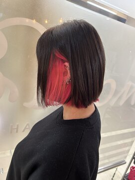 ヘアースペースブルーム ヒーロー 園田店(HAIR SPACE BLOOM hero) 【園田/インナーカラー】ブリーチカラー