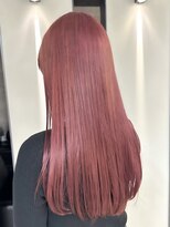 ハオ(hao) 【hao渋谷】akane ピンクカラーくびレイヤー10代20代30代