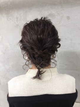 レオニード 表参道(LEONID) 岡田≫結婚式ボブ編みおろしセット