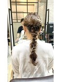 編み下ろしスタイル♪谷島