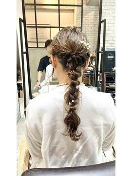 フェリア 渋谷(Feria) 編み下ろしスタイル♪谷島