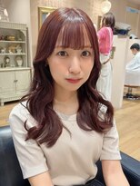 リタ(Lita)&nbsp;★韓国ヘア/ウェーブヘア／暖色カラー/ボルドーカラー