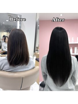 リゼル ユア 渋谷(RISEL YUA) ストレートでも馴染む艶髪ロング!