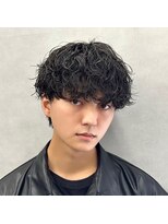 カットストゥディオス 草津店(cut studios)&nbsp;波巻きパーマ メンズヘア