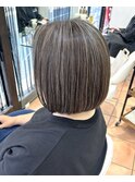 【デザインカラーayaka】白髪ぼかしハイライト☆