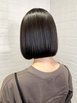 ヘアースペースブルーム プリュス 石橋店(HAIR SPACE BLOOM plus) #酸性ストレート #髪質改善 #酸熱トリートメント#艶髪