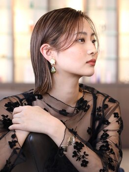 キッカ 北習志野(CHICCA)の写真/【艶×透明感が叶うイノアカラー★】色持ちにも自信アリ♪柔らかさを叶えるあなただけのカラーに！北習志野