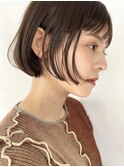 コンパクトにまとまるミニボブ