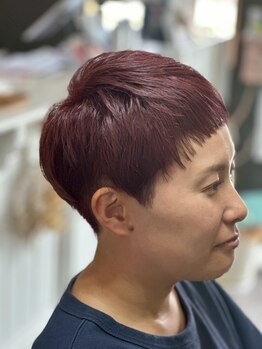 【真備/総社】頭皮にやさしいカラー剤・沁みないブリーチで、ダメージレスになりたい色味を実現します◎