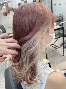 パレット 町田店(PALETTE) コッパーカラーとホワイト　町田/町田駅/町田店