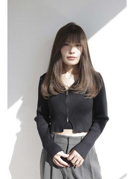 メルカ 天王寺(melca.) レイヤーカット/顔まわりカット/韓国ヘア/ロングレイヤー