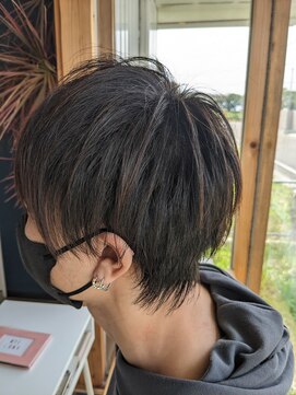 ストレートショートウルフ