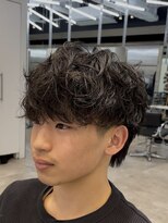 フィフスパーク(fifth PARK) 渋谷シャドウパーマ波巻きスパイラル束感fifth色気メンズカット